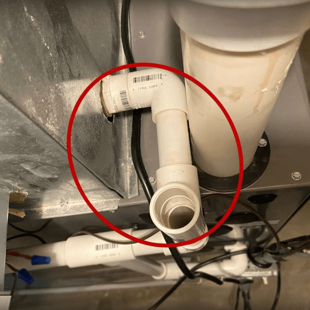 Inspect and Clean the Drain Line