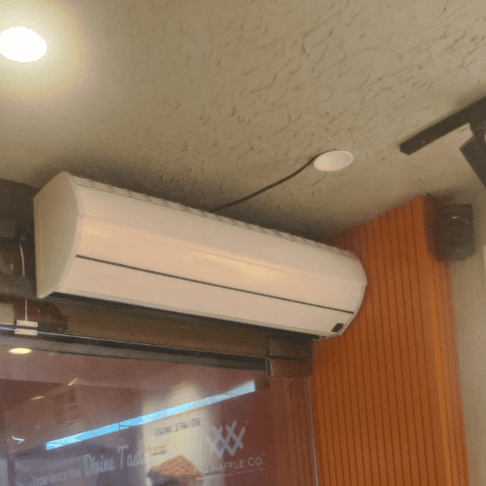 best air curtain for commercial kitchen