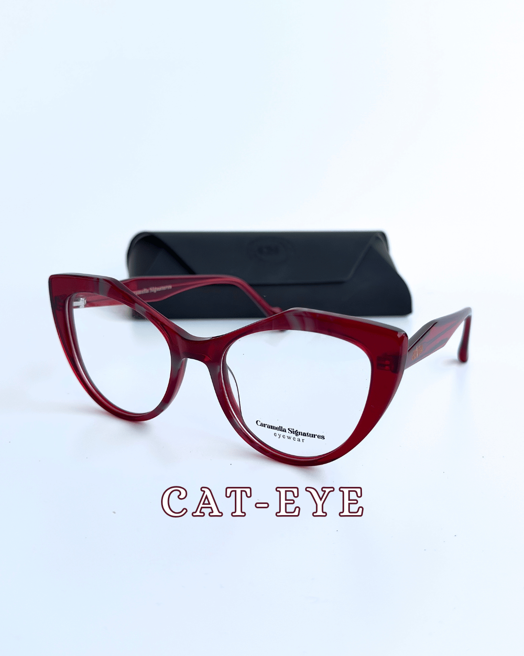 CATE-EYE GLASSES