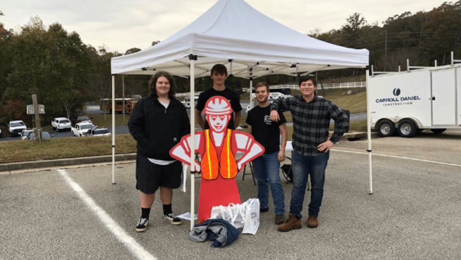 Talisman Team helps out at the 2019 NE Georgia High School Skills Challenge
