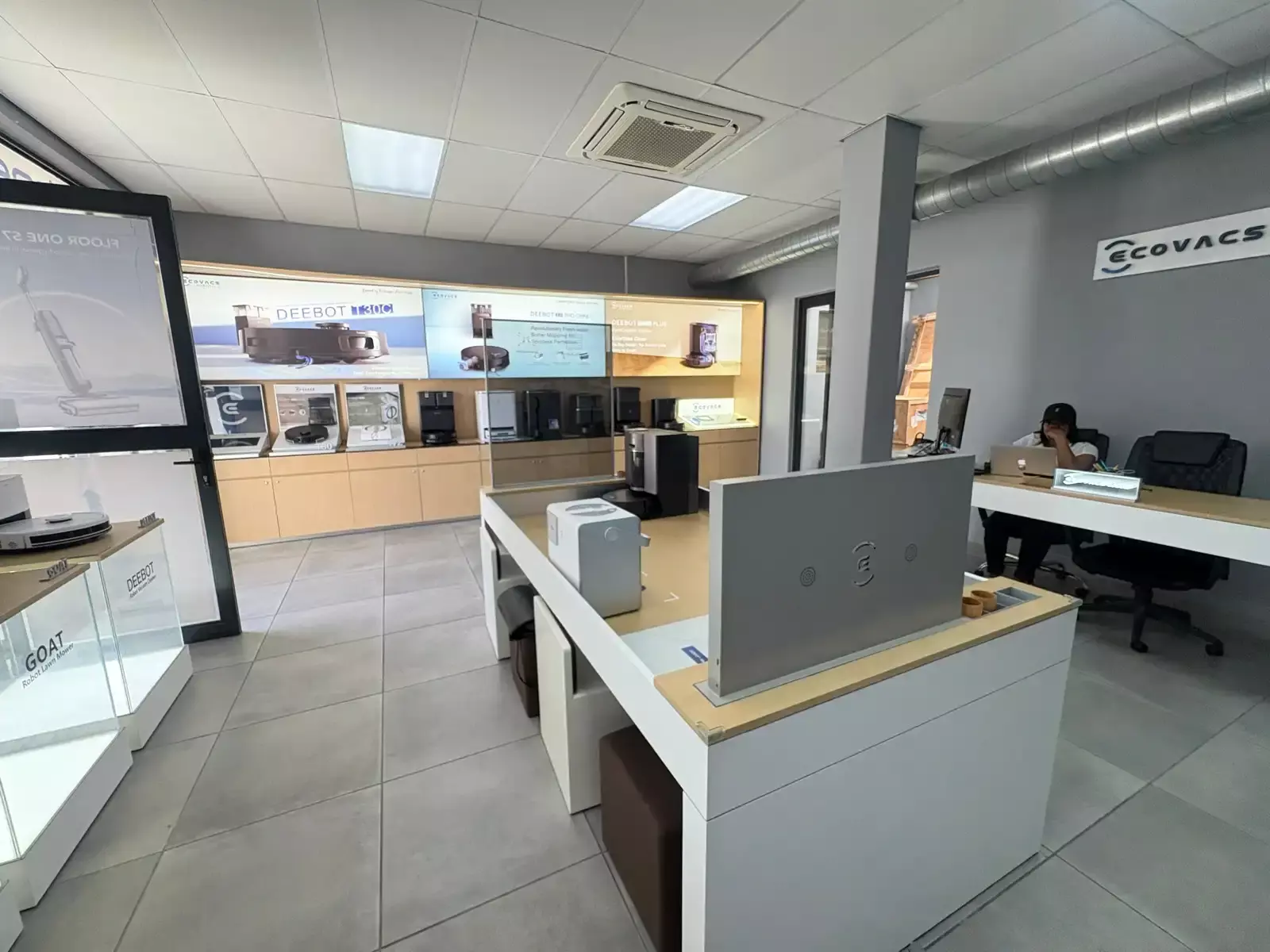 Showroom overview