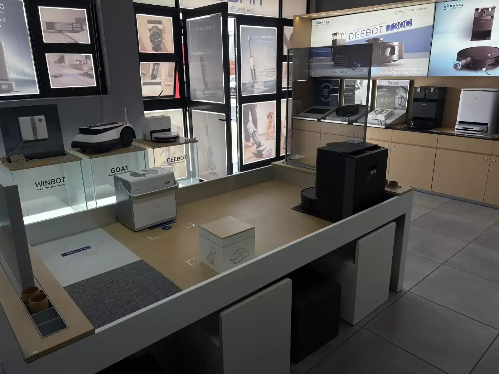 Showroom interior