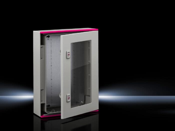 Armarios de poliéster AX con cristal