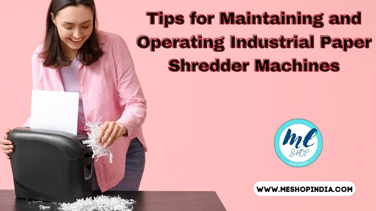  Paper Shredder Machines