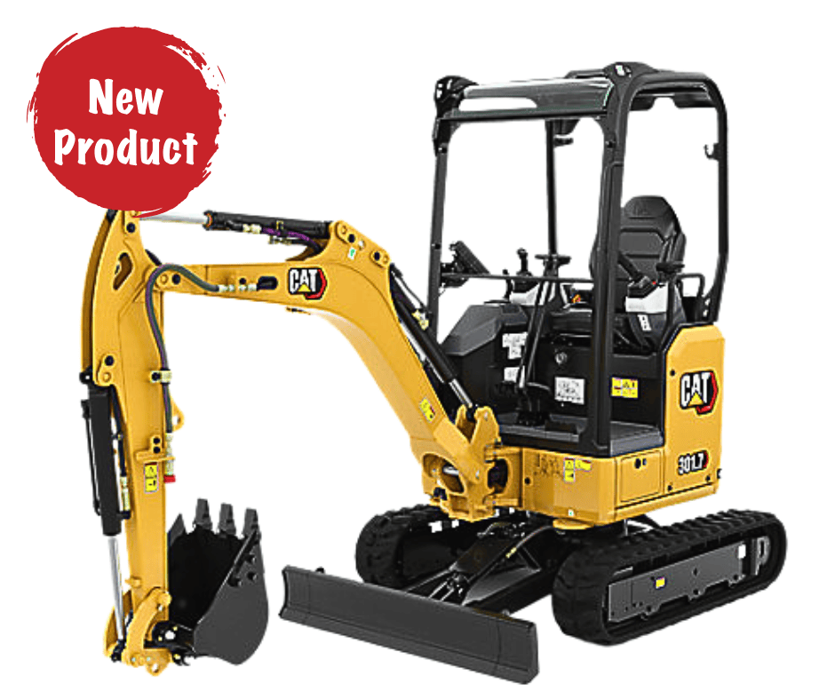 CAT 300.9 mini excavator for rent