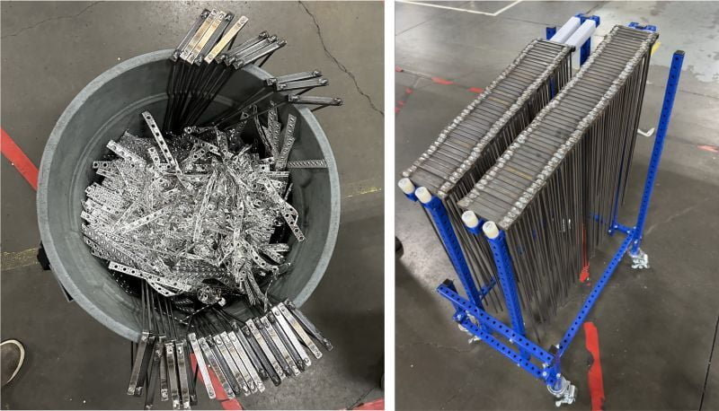 picking cart for material handlers
