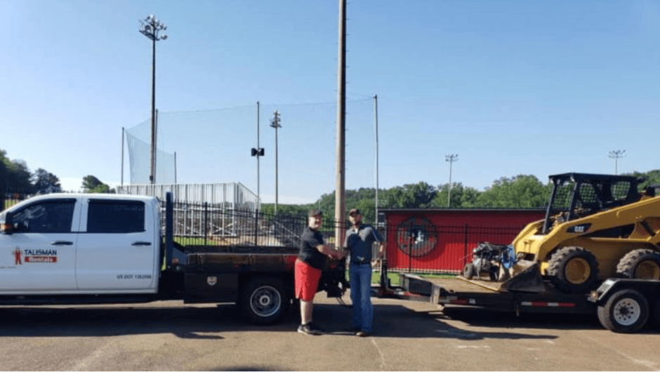 Talisman Rentals lends a helping hand.