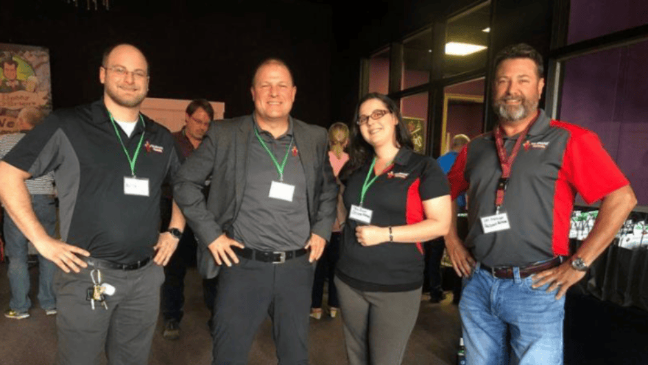 The Talisman team attends Contractors, Closers, and Connections event. Proceeds go to non-profit charity Hope Thru Soap.