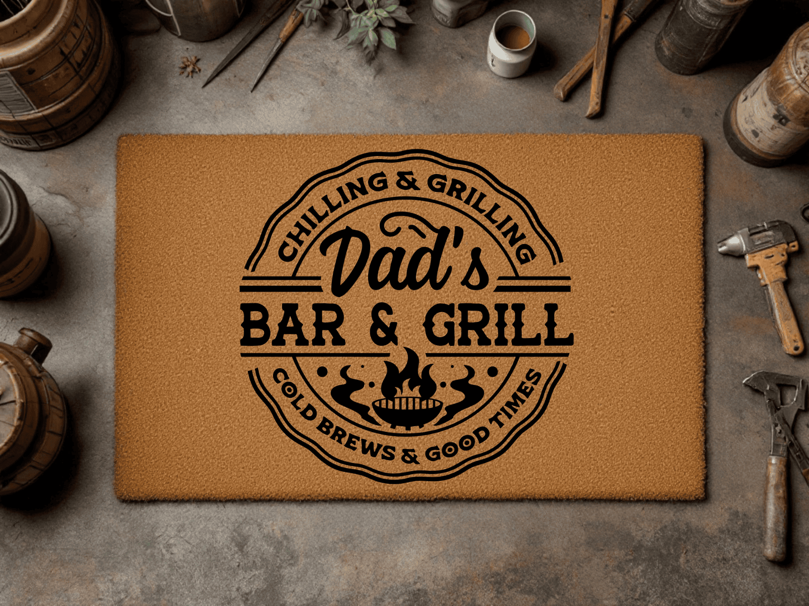 Personalized Coir Doormat Personalized Coir Doormat