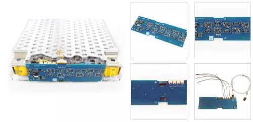 Tesla Model S battery module retrofit BMS