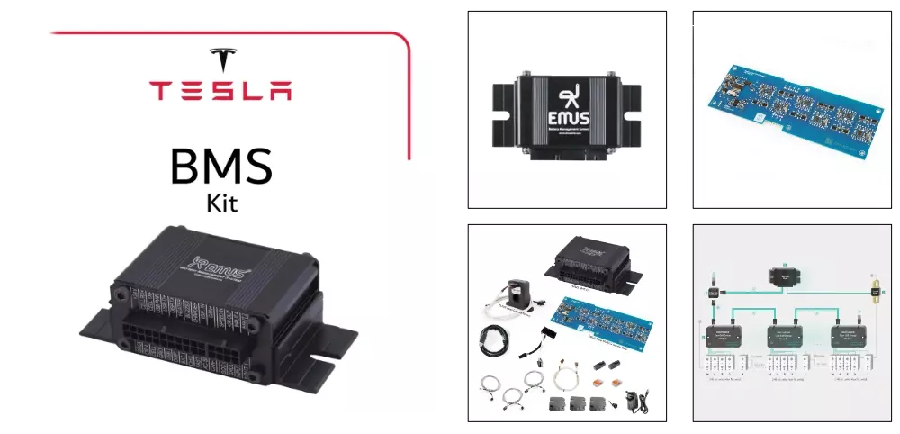 Tesla Model S battery module retrofit BMS Tesla Model S battery module retrofit BMS