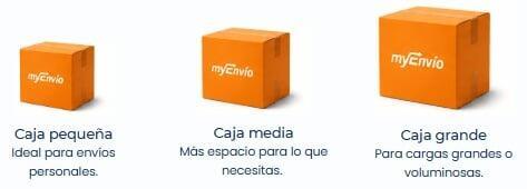 cajas cartón logo MyEnvio