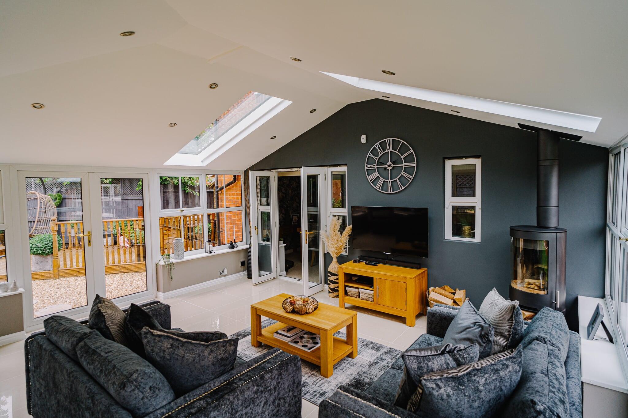 Leka - Slate Tiled Conservatory - Gazebo Leka - Slate Tiled Conservatory - Gazebo
