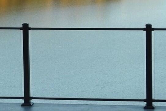 Fortress AL13 Plus Commercial and Residential Glass Railing Fortress AL13 Plus Commercial and Residential Glass Railing