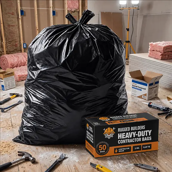 Contractor Bags -  20ct Flap Tie