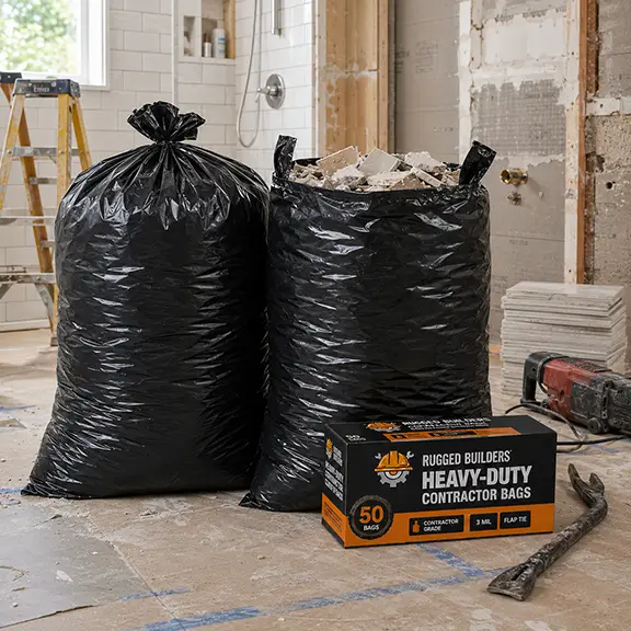 Contractor Bags - 20ct Flap Tie Contractor Bags - 20ct Flap Tie