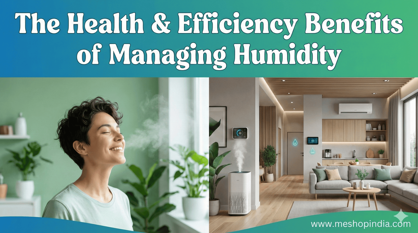 The Health & Efficiency Benefits of Managing Humidity