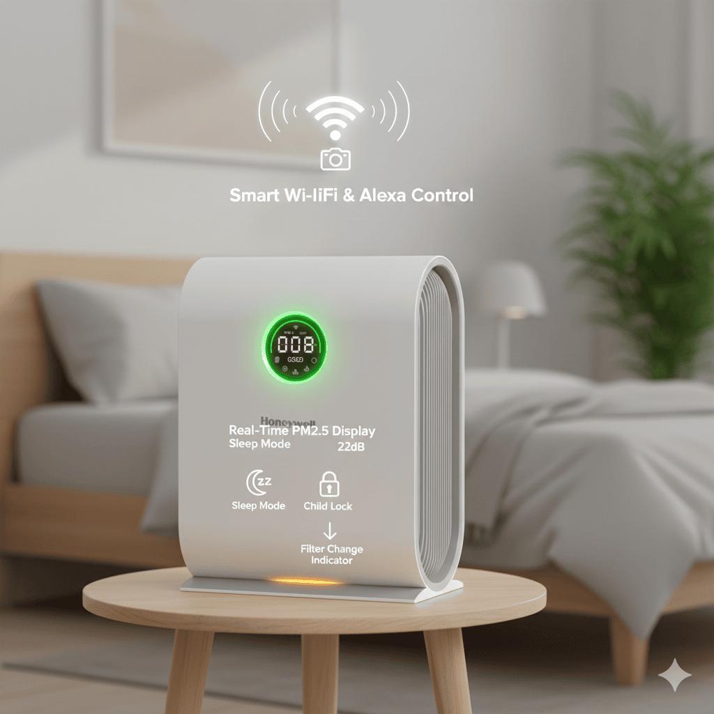 Smart Features of Honeywell V 1 Air purifier