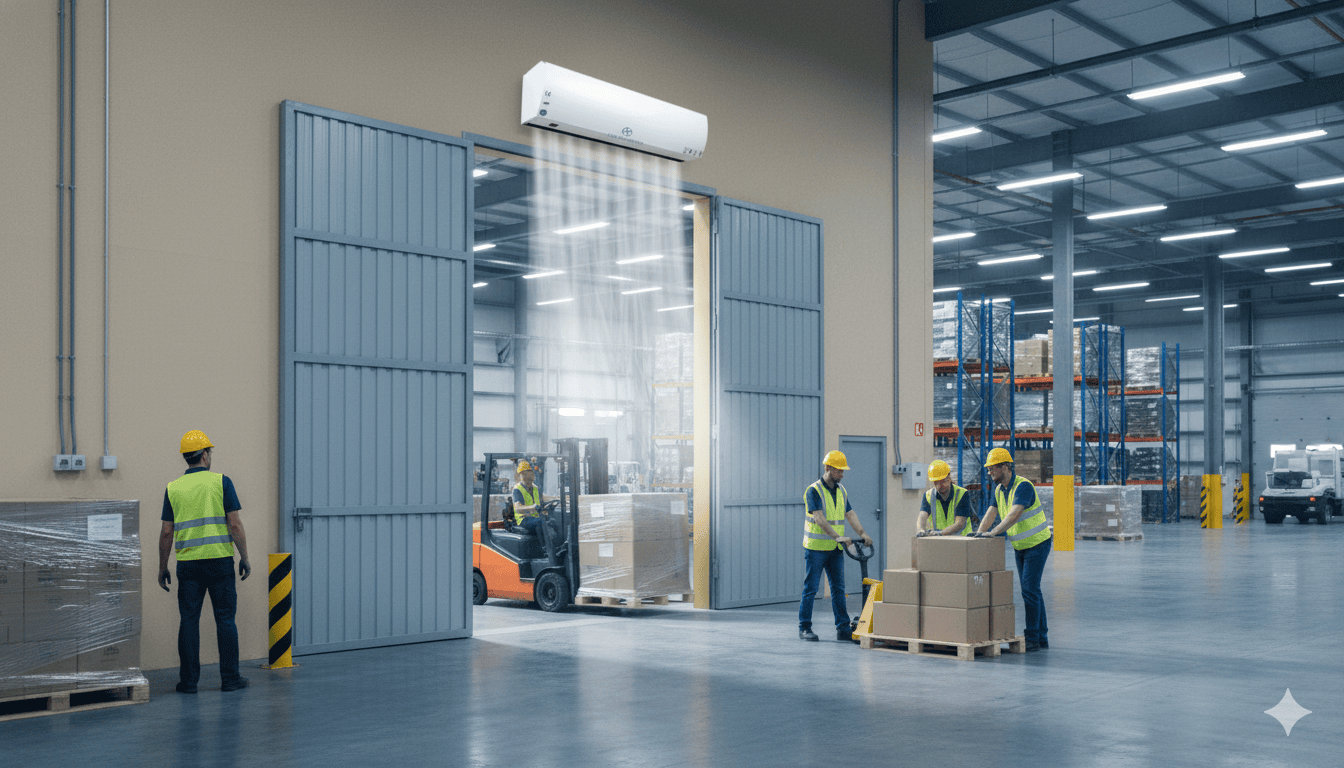 Benefits of Air Curtains for Delhi NCR Businesses