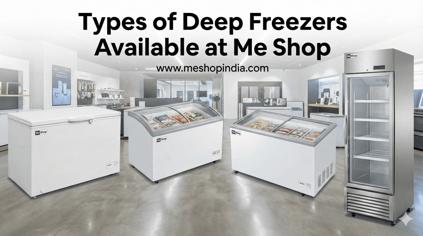 Types of Deep Freezers Available at Me Shop. Types of Deep Freezers Available at Me Shop.