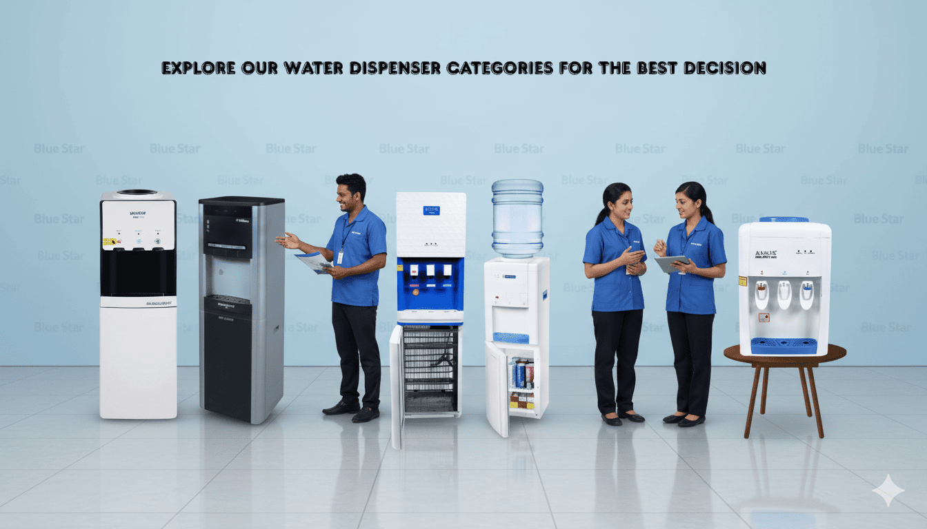Explore Blue Star Models: Capacity and Temperature Solutions