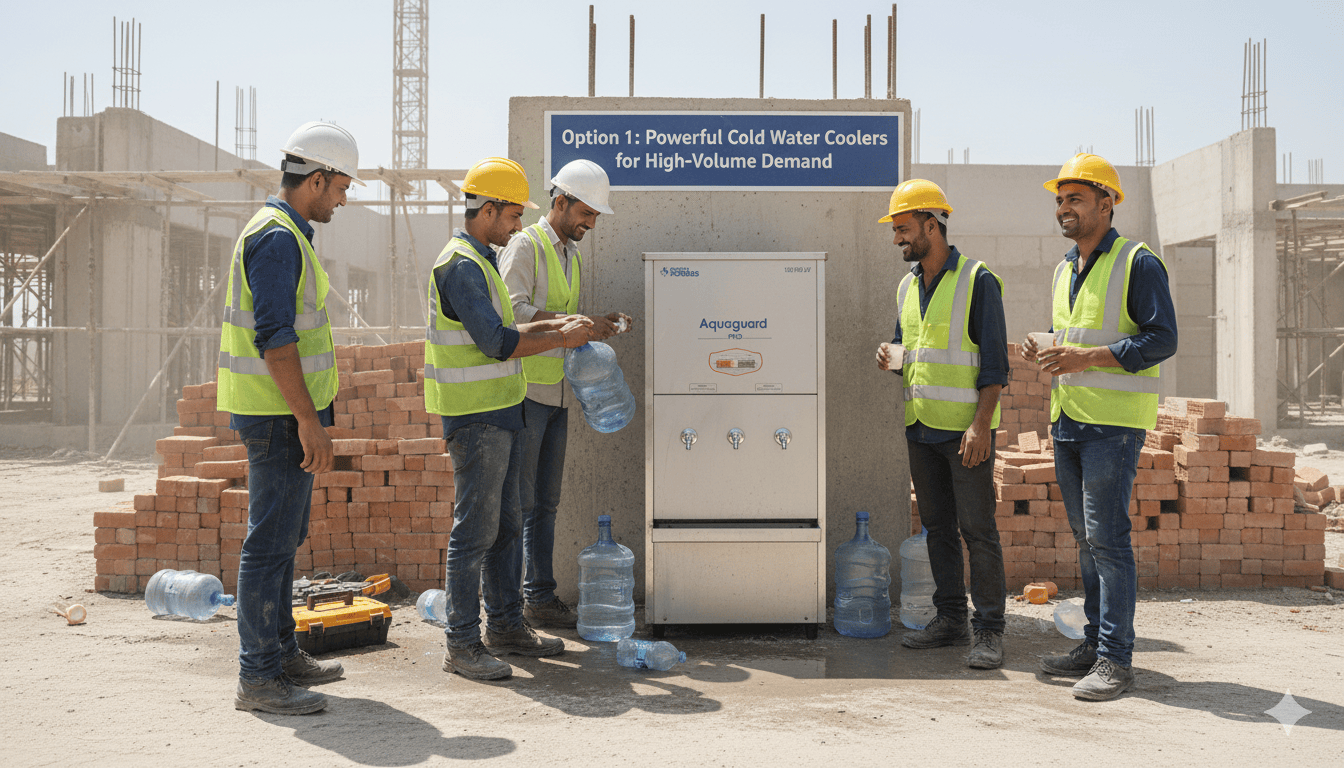 Option 1: Powerful Cold Water Coolers for High-Volume Demand