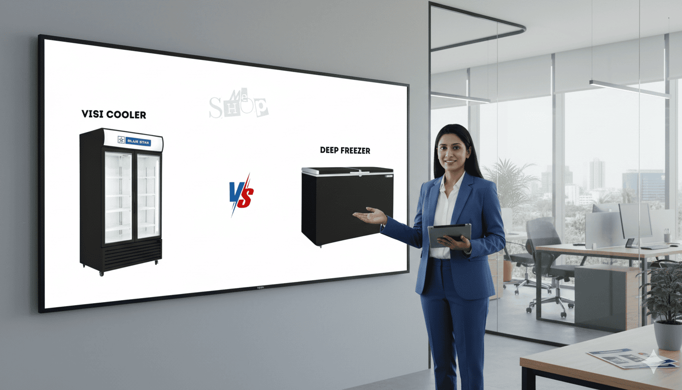 Deep Freezer vs. Visi Cooler: A Quick Guide for Business Owners Deep Freezer vs. Visi Cooler: A Quick Guide for Business Owners