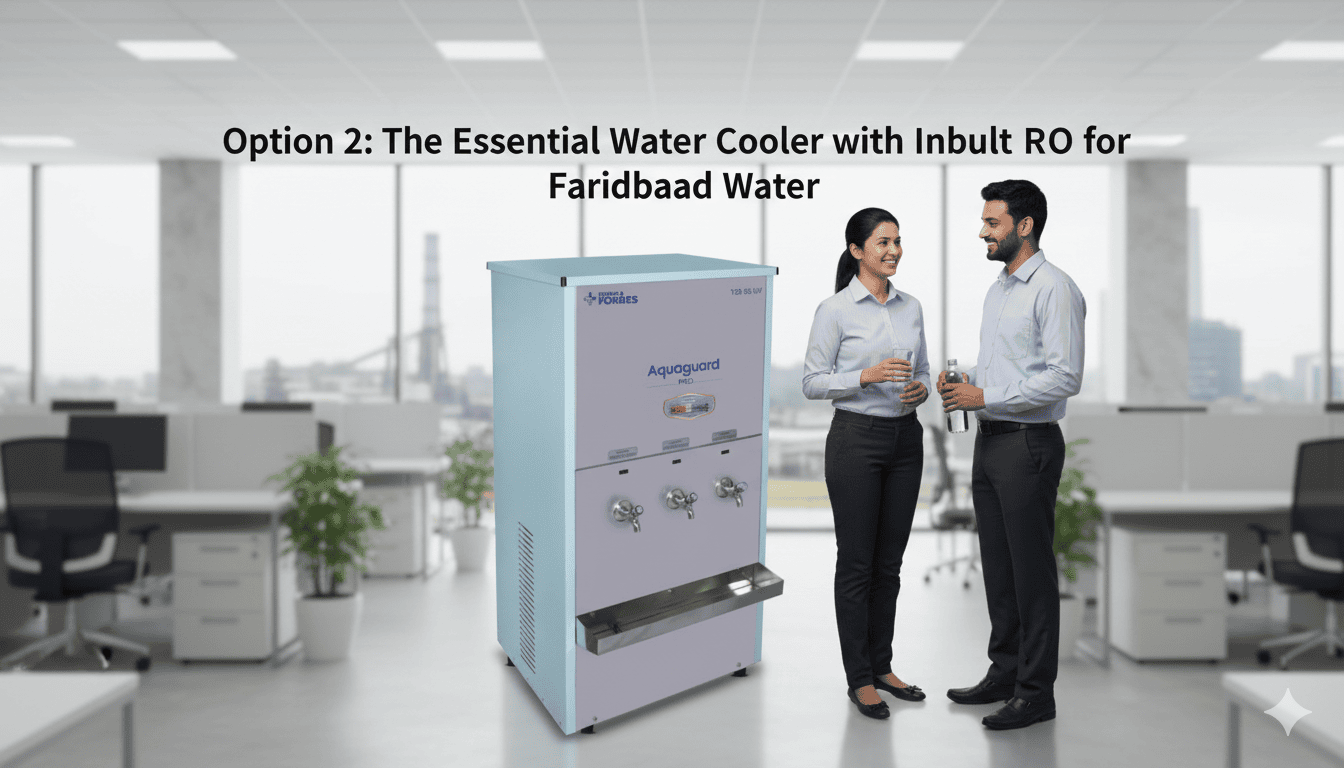 Option 2: The Essential Water Cooler with Inbuilt RO for Faridabad Water Option 2: The Essential Water Cooler with Inbuilt RO for Faridabad Water