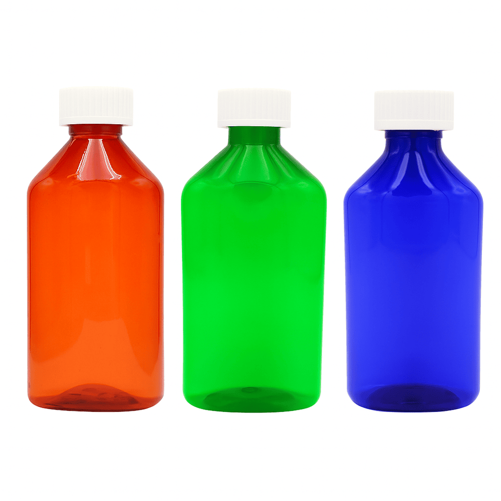 Graduated Oval RX Bottles