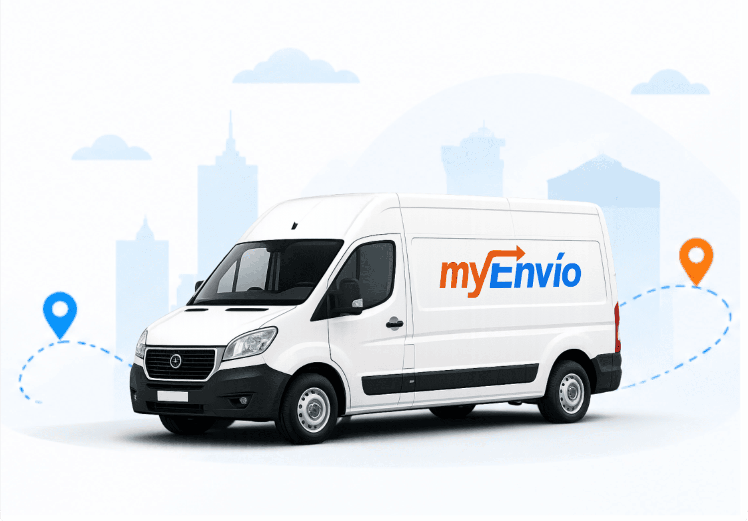 carro logo MyEnvio carro logo MyEnvio