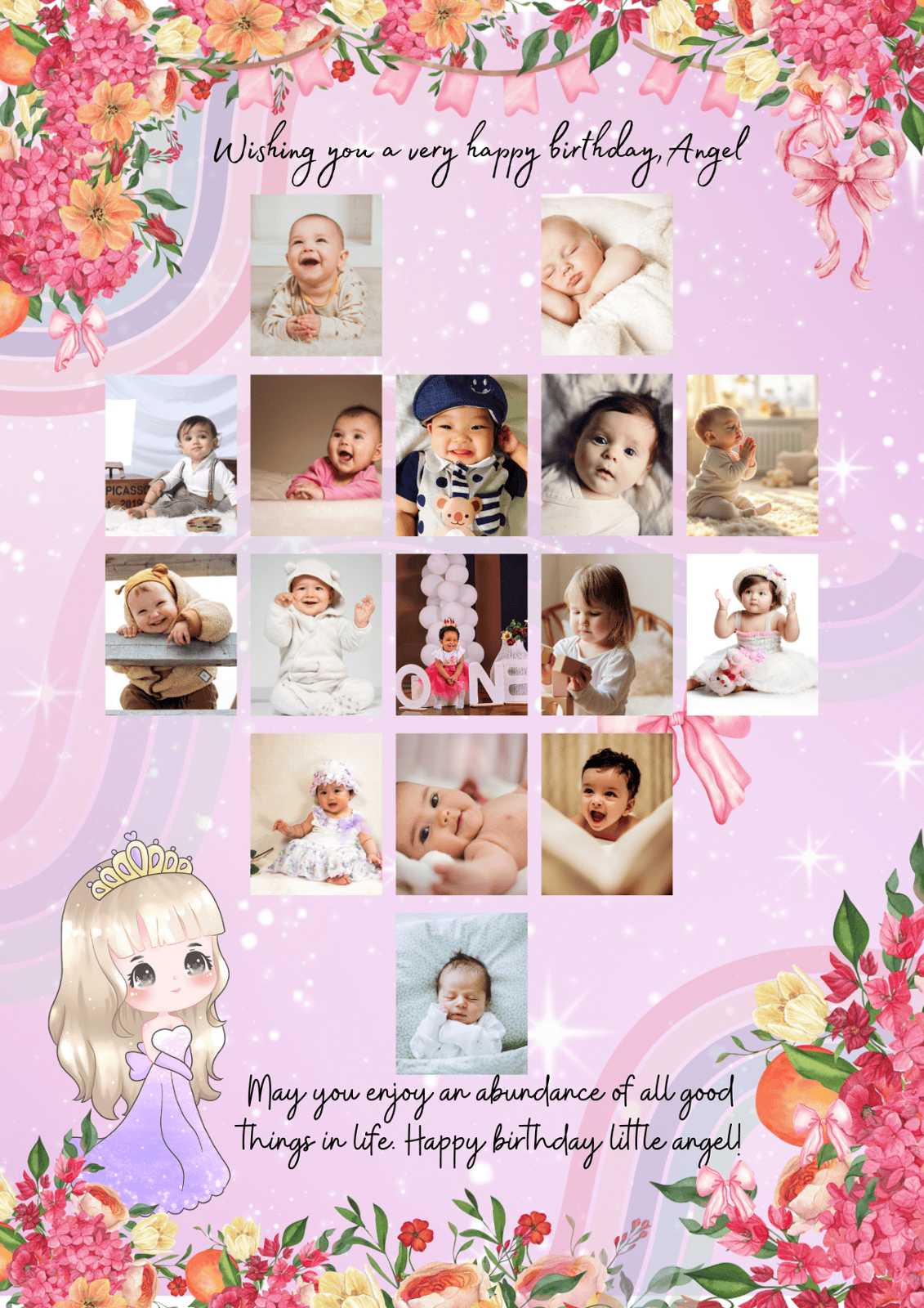 Personalised Photo Collage Frame Personalised Photo Collage Frame