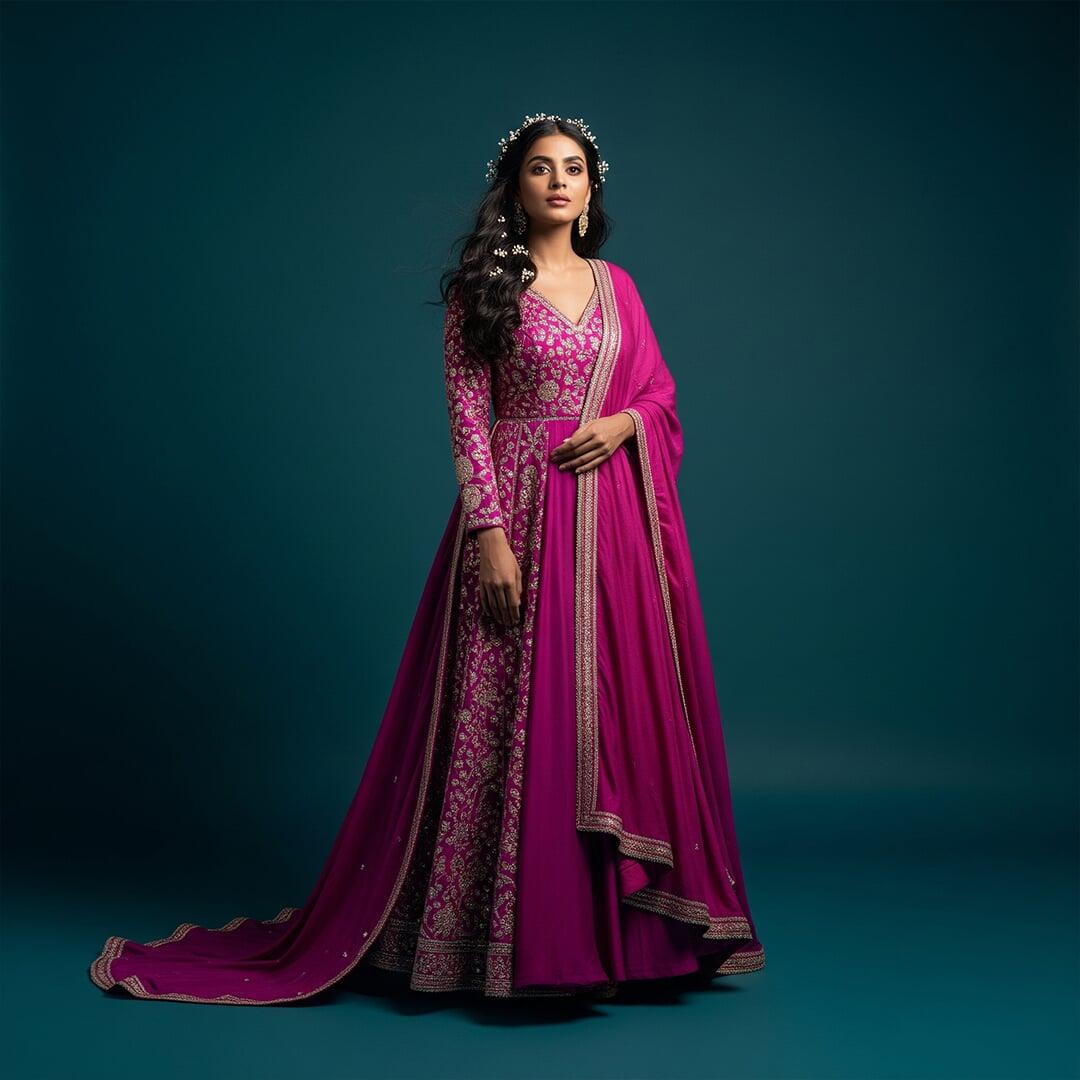 Indo-Western Gowns
