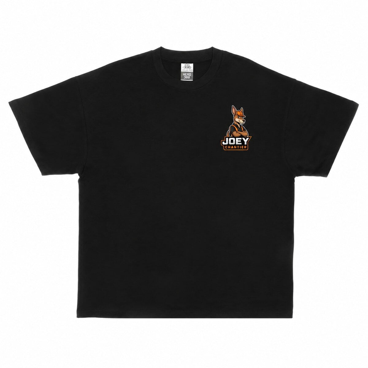 T-shirt personnalisé du kit Starter, vue de devant
