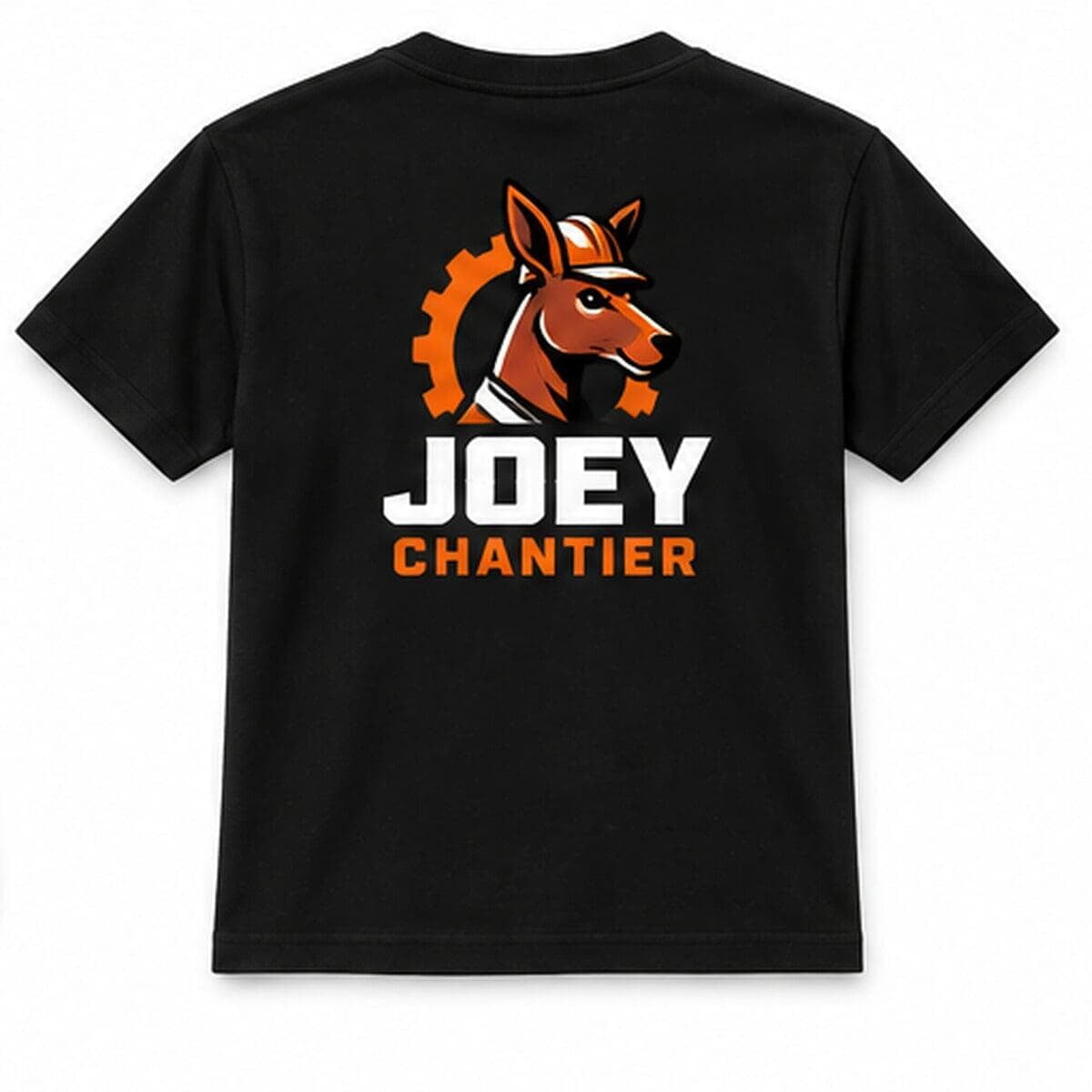 T-shirt personnalisé — vue de dos