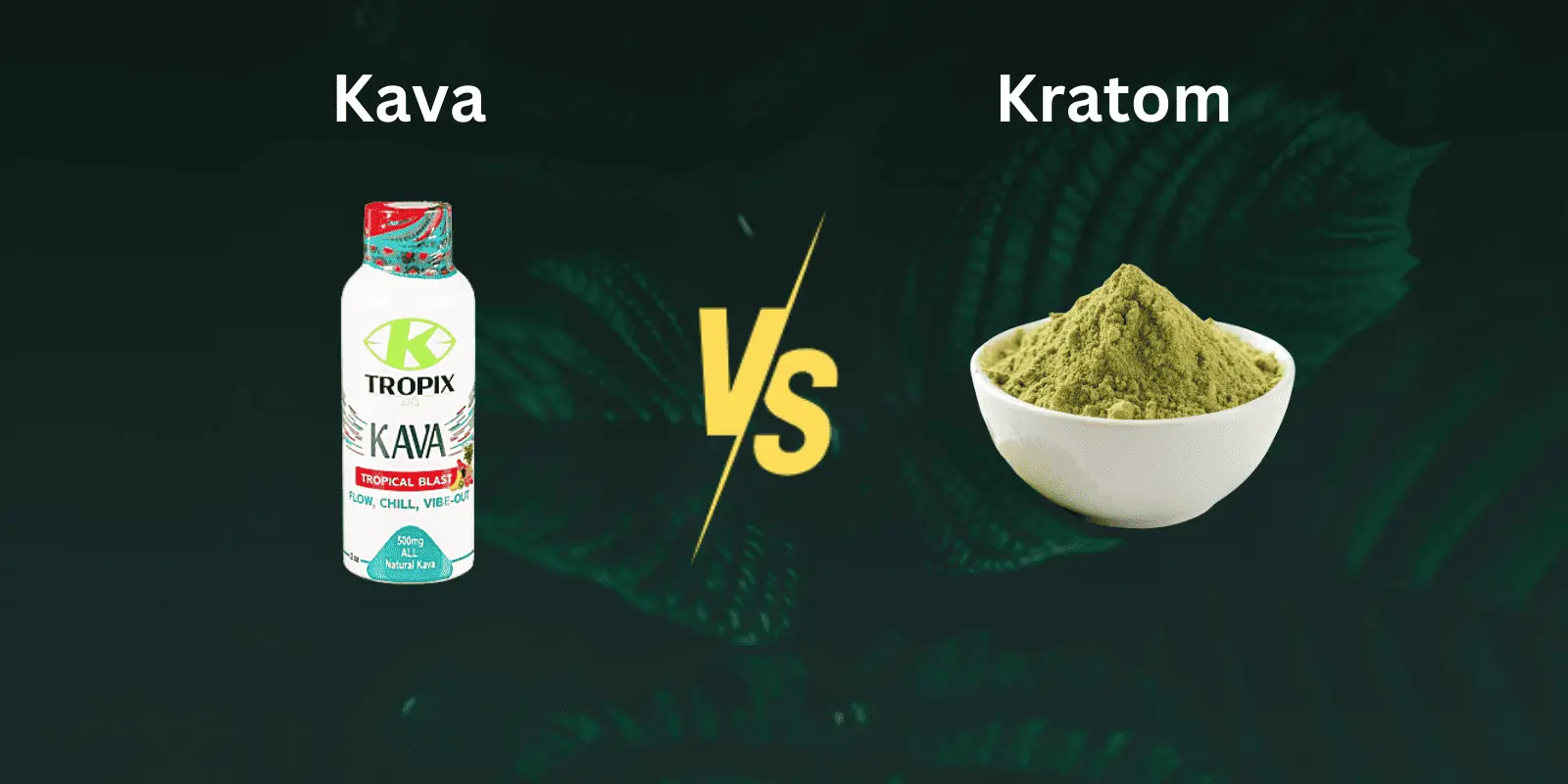 kava vs kratom