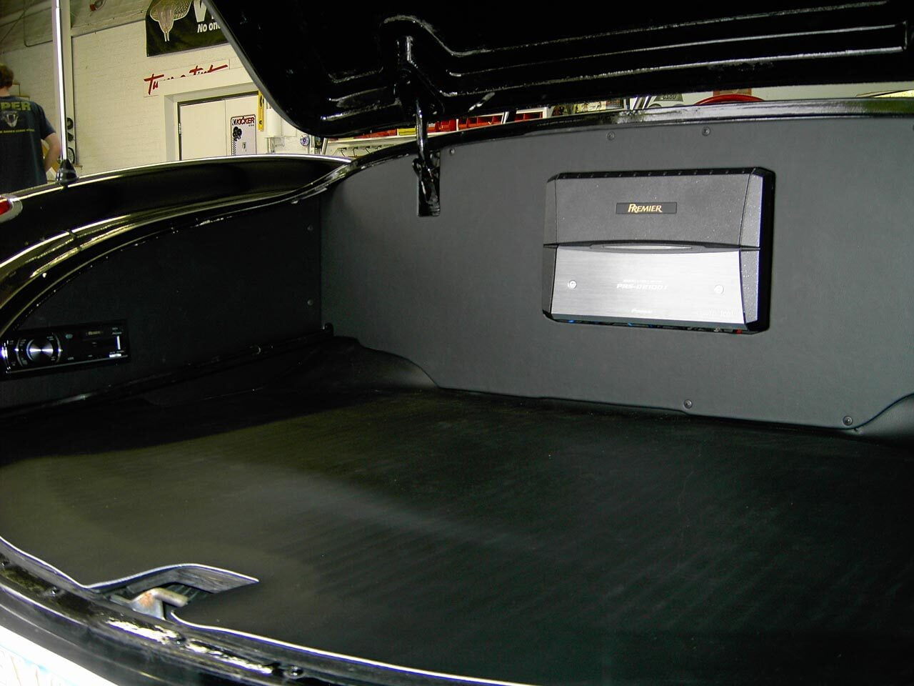 Corvette Trunk Amp Install Corvette Trunk Amp Install