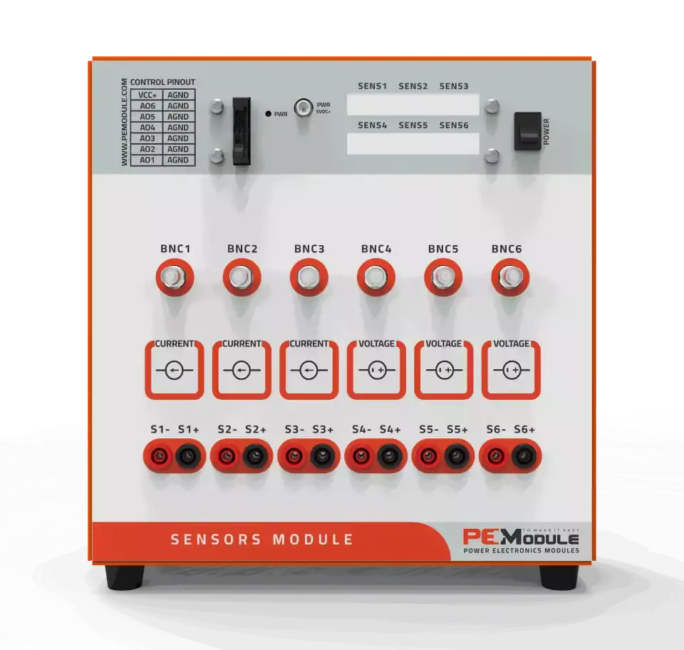 POWER ELECTRONICS EDU TRANSDUCER MODULE