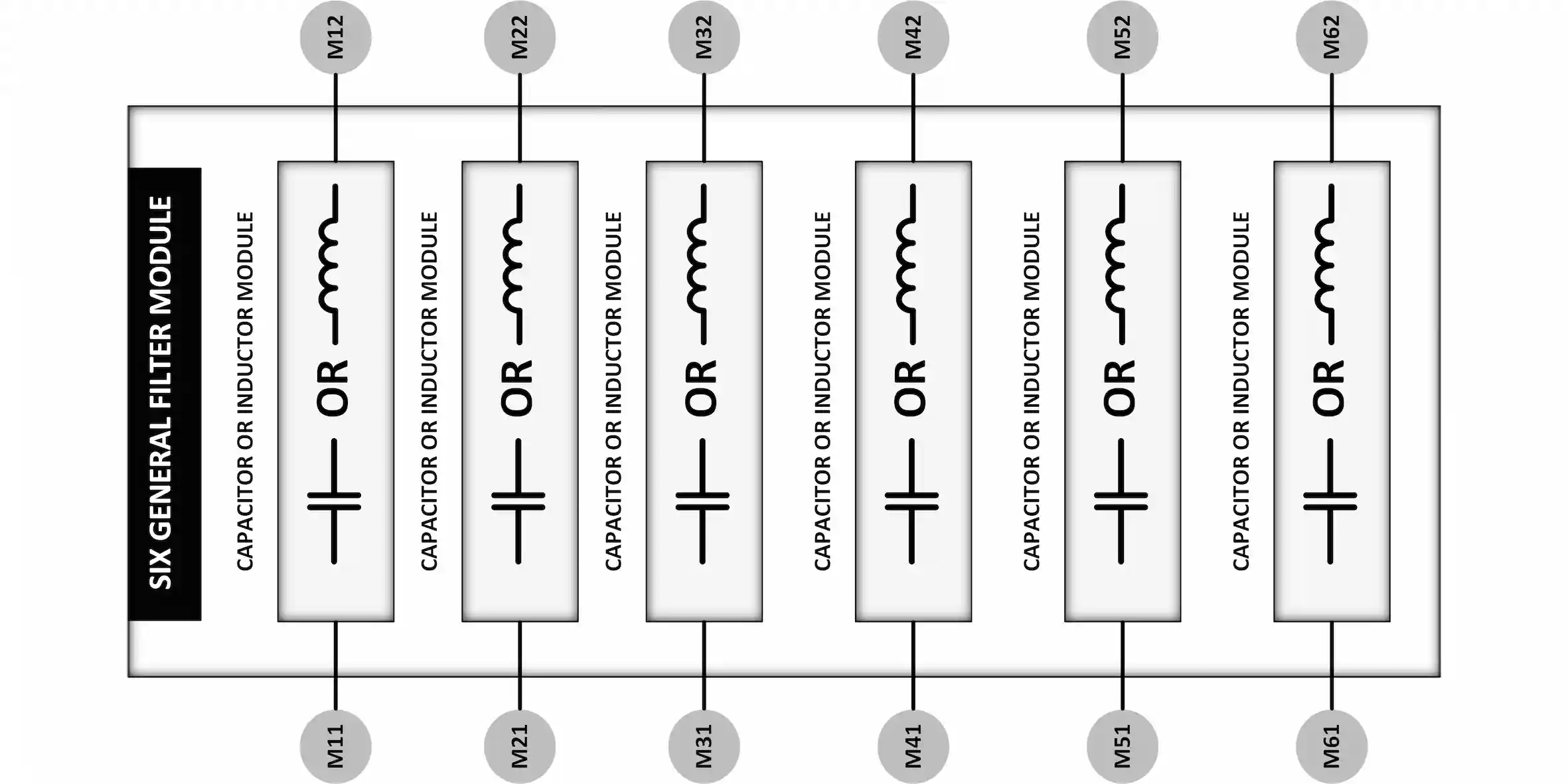 General Filter circuit schematic  General Filter circuit schematic