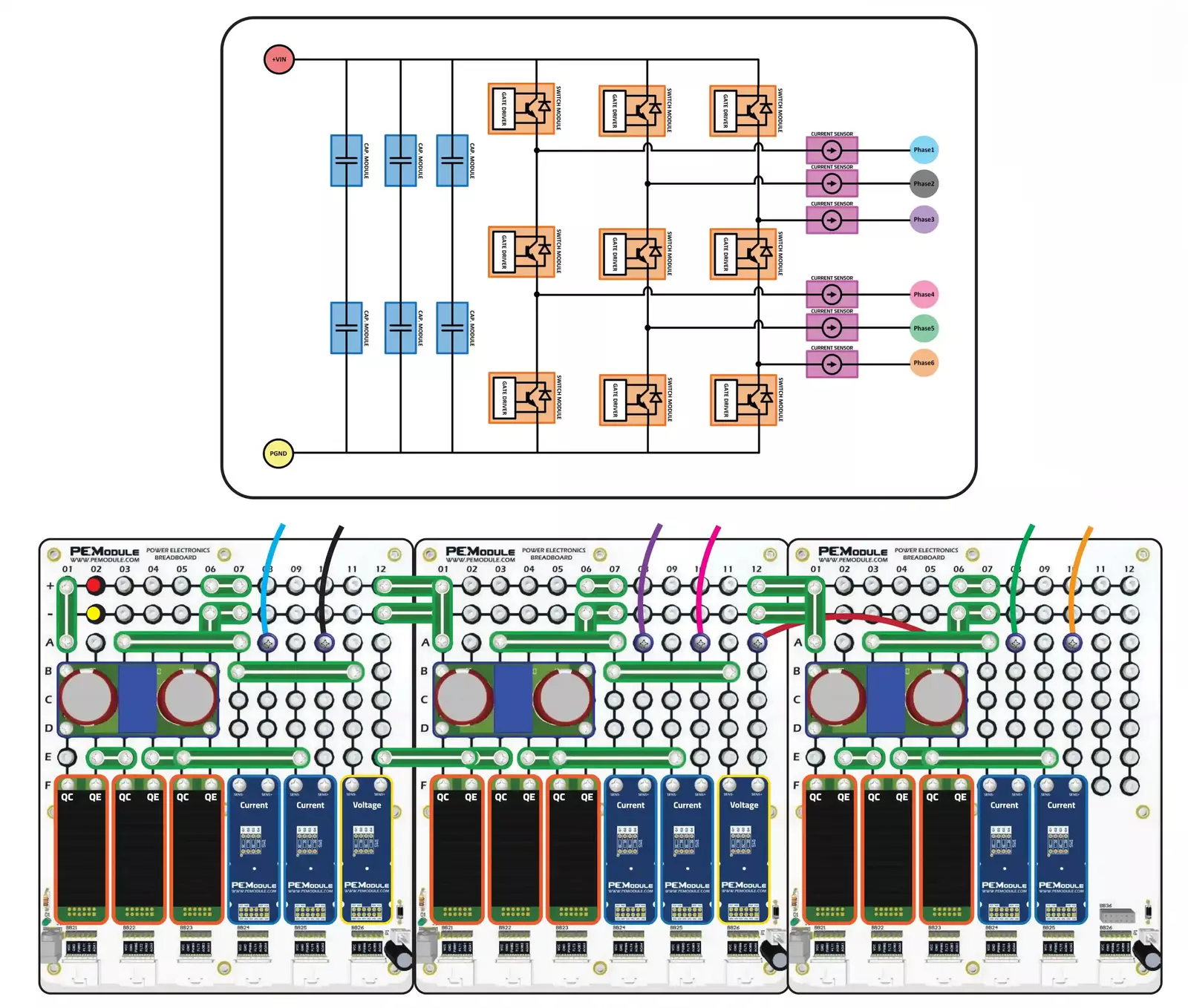 Nine Switch Converter application