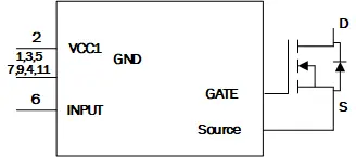 SIC MOSFET with gate driver SIC MOSFET with gate driver