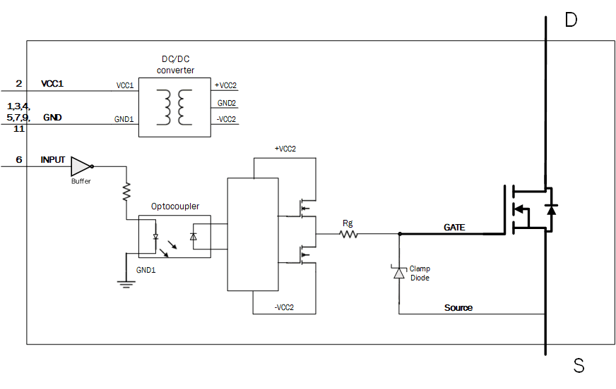 MOSFET schematic 