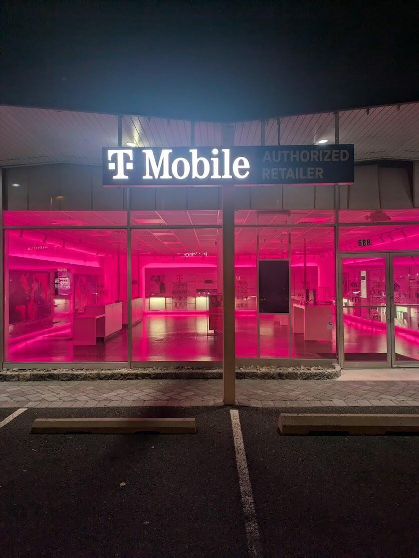 Sign hanging on panel