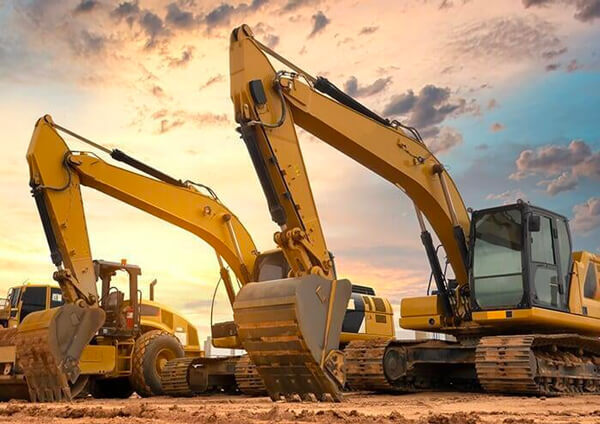 Équipements d'excavation