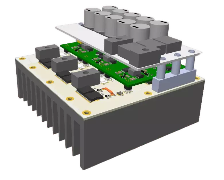 BLDC Motor Drive 3D model 