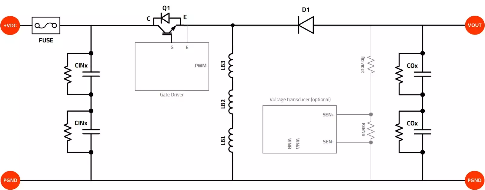 Buck-Boost converter Schematic Buck-Boost converter Schematic