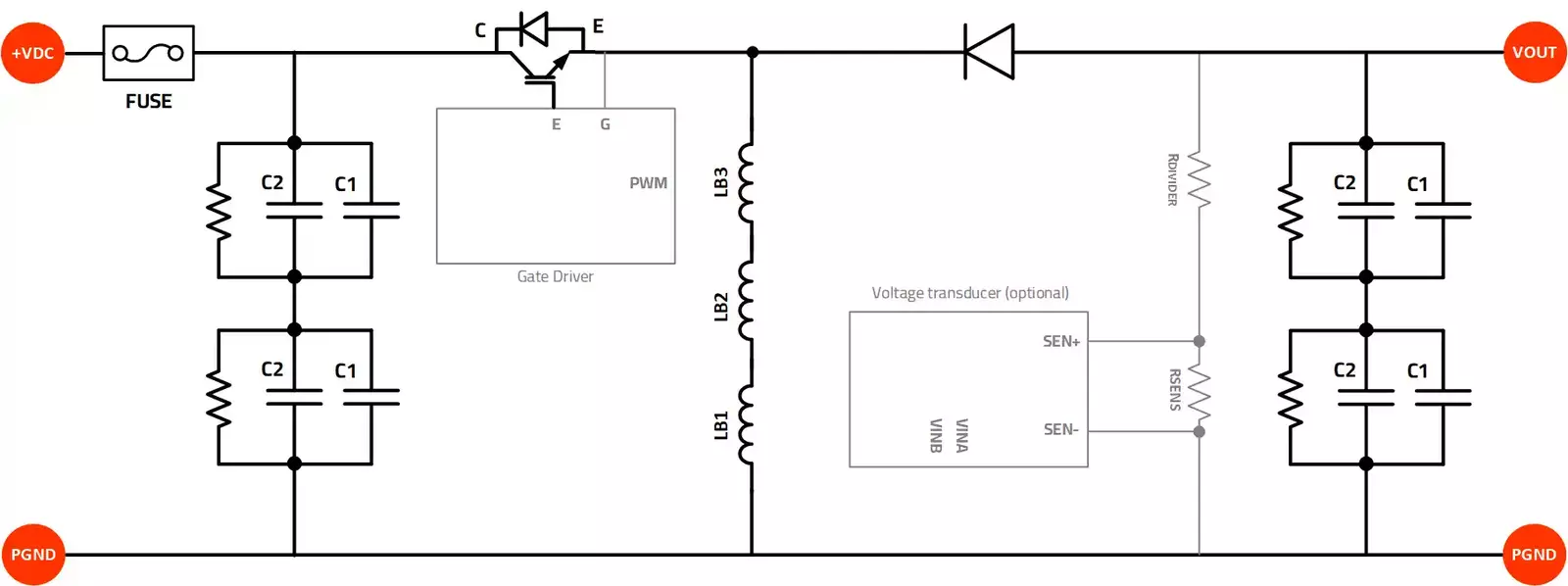 Boost converter Schematic Boost converter Schematic
