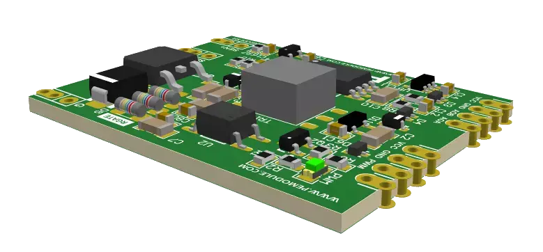 Gate Drive and Transducer 3D Model Gate Drive and Transducer 3D Model