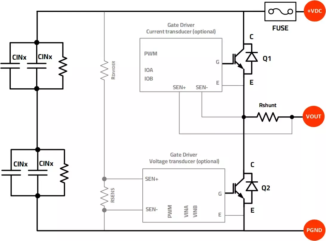 LEG Inverter Schematic LEG Inverter Schematic