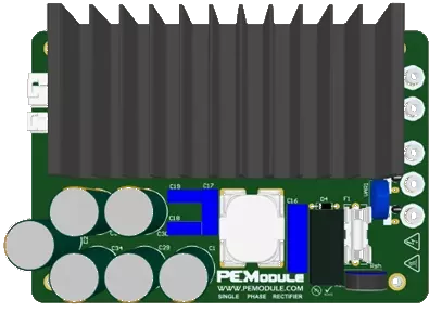 Single phase rectifier Model 3D