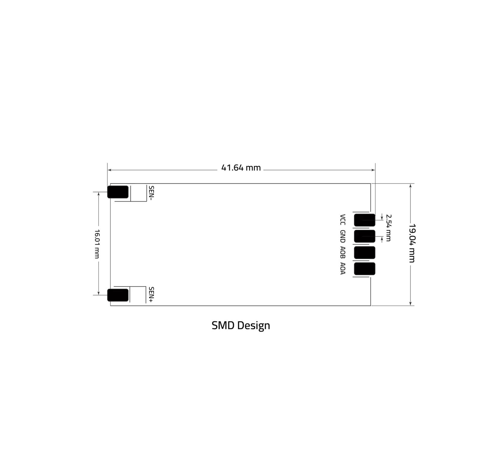 Transducer SMD Footprint Transducer SMD Footprint